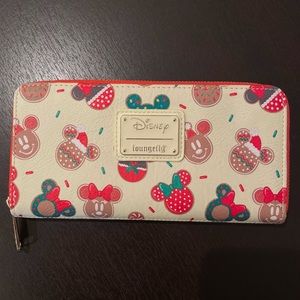 Loungefly Disney Christmas Cookie Wallet